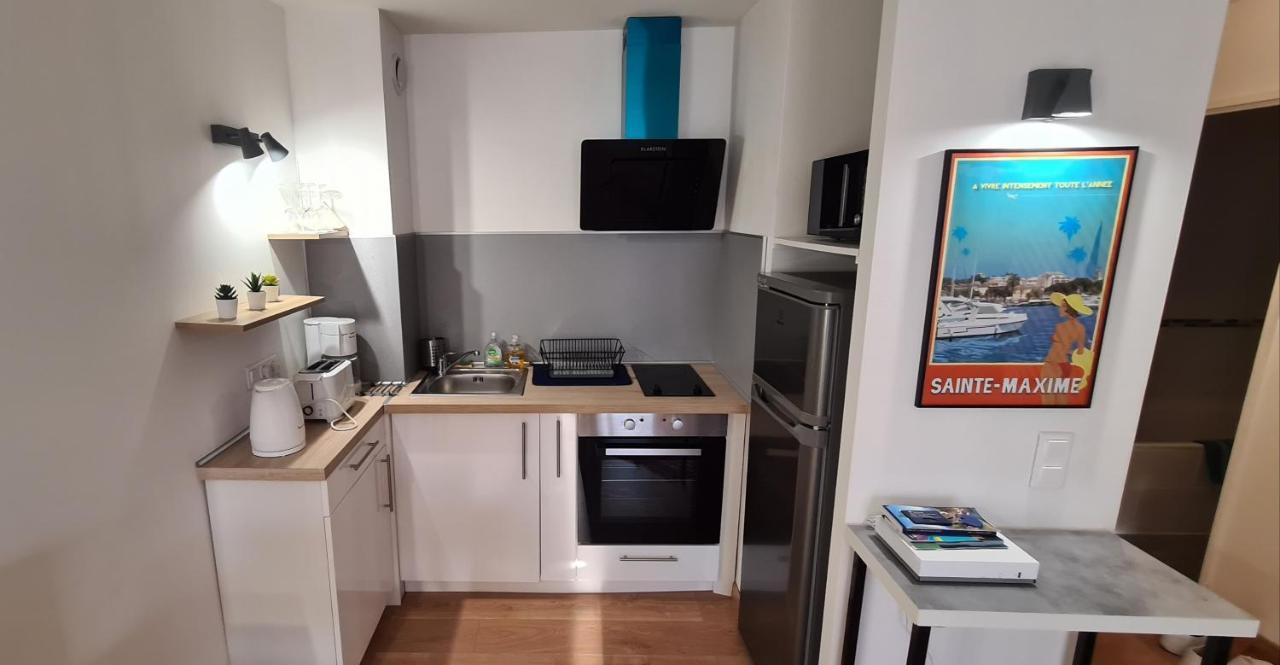 Perle Rare A 250m De La ! Climatise Avec Parking, Balcon & Wifi Apartment Sainte-Maxime